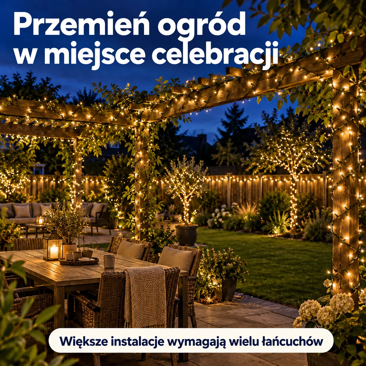 Łańcuch świetlny 100mLL na święta - Image 5