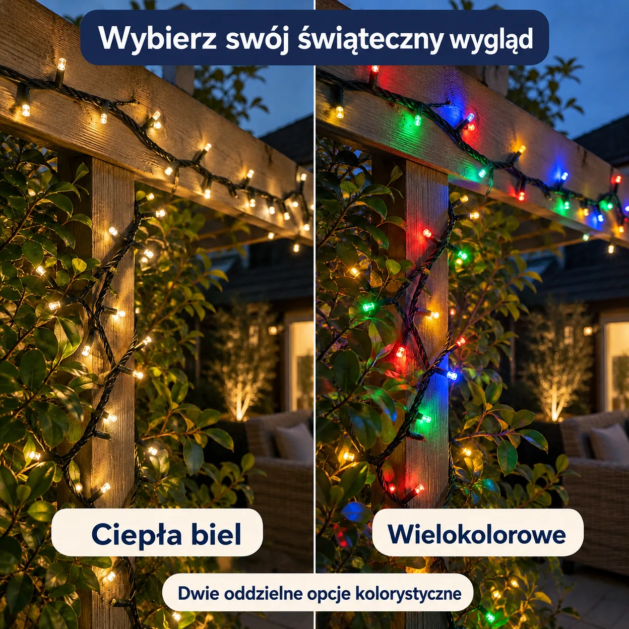 Łańcuch świetlny 100mLL na święta - Image 7