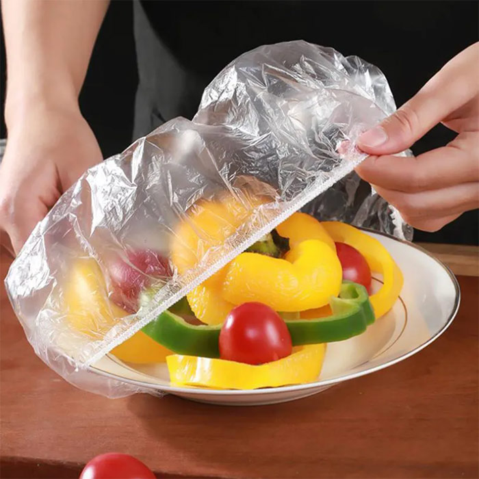 Elastyczne Ochronne Pokrowce na Żywność Wraps (100 szt.) (1+1 ZA DARMO) - Image 1
