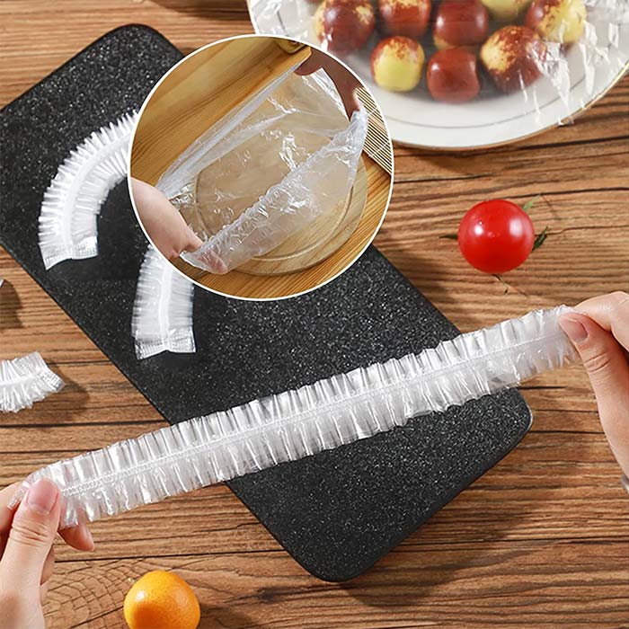 Elastyczne Ochronne Pokrowce na Żywność Wraps (100 szt.) (1+1 ZA DARMO) - Image 3