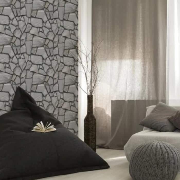 RocksWall, trójwymiarowe naklejki ścienne z efektem skały (10 szt.) (1+1 GRATIS) - Image 9