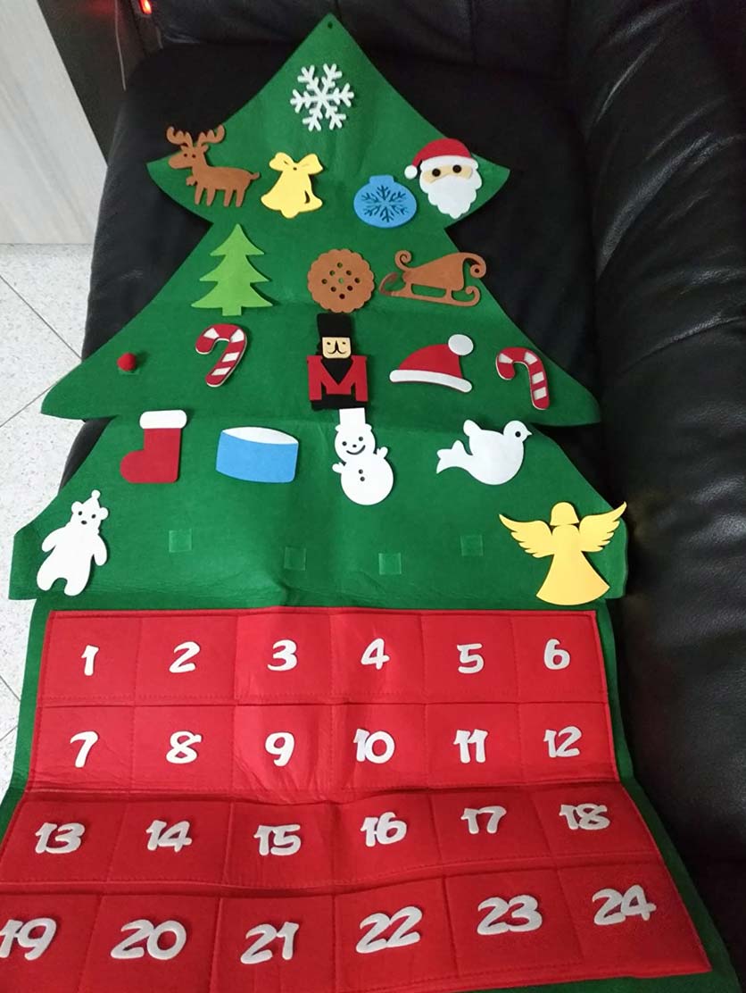 AdventTree, filcowe drzewko bożonarodzeniowe z kalendarzem - Image 10