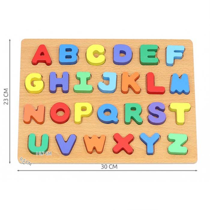 AlphabetPuzzle - drewniane puzzle z literami - Image 1