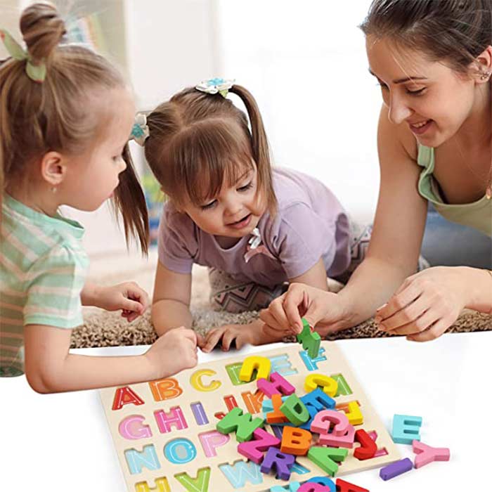 AlphabetPuzzle - drewniane puzzle z literami - Image 3