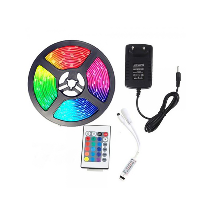AmbientLedLights, wodoodporna taśma LED z pilotem - Image 1