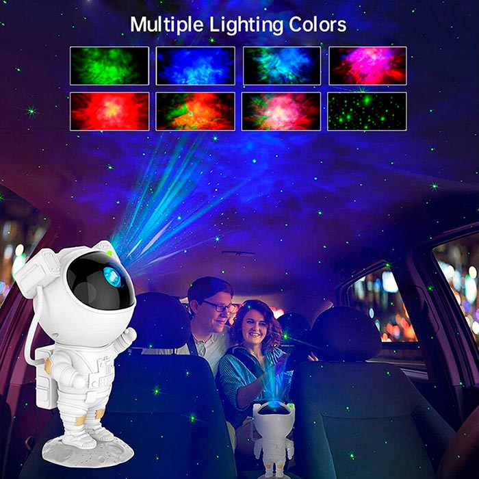 AstronautLamp, projektor nocny z efektem galaktyki i światłem LED - Image 6
