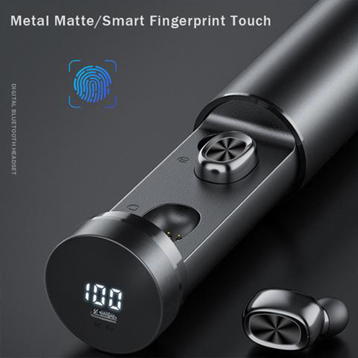 AudioInfinity, wodoodporne bezprzewodowe słuchawki bluetooth z stacją ładowania - Image 8