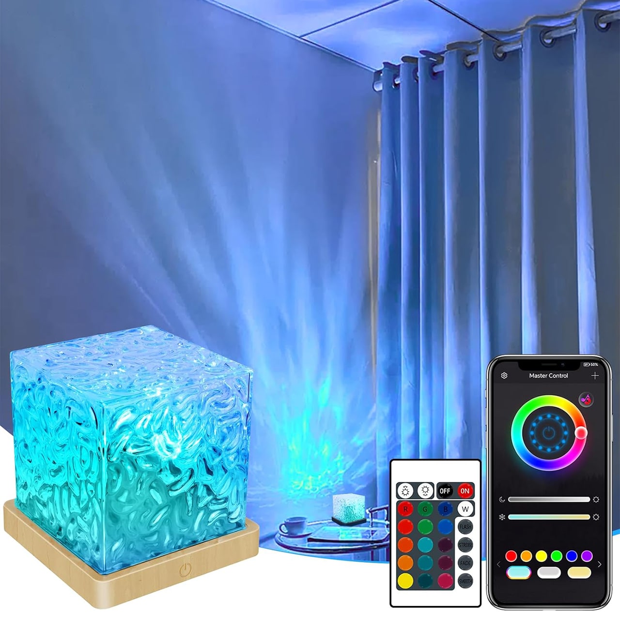 AuroraBorealis, dekoracyjna lampa z efektem zorzy polarnej - Image 10