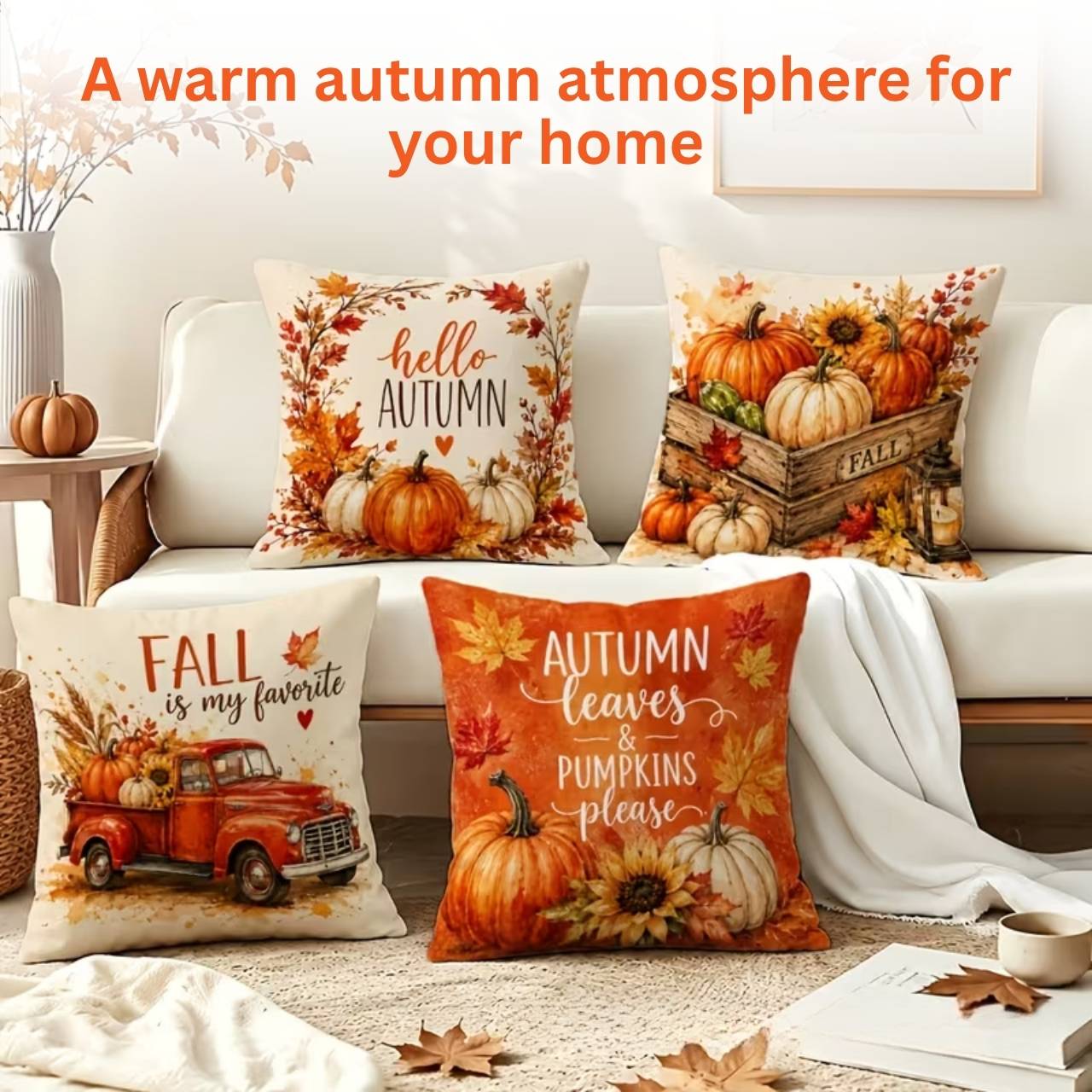Jesienna poszewka na poduszkę, AutumnPillows - Image 5