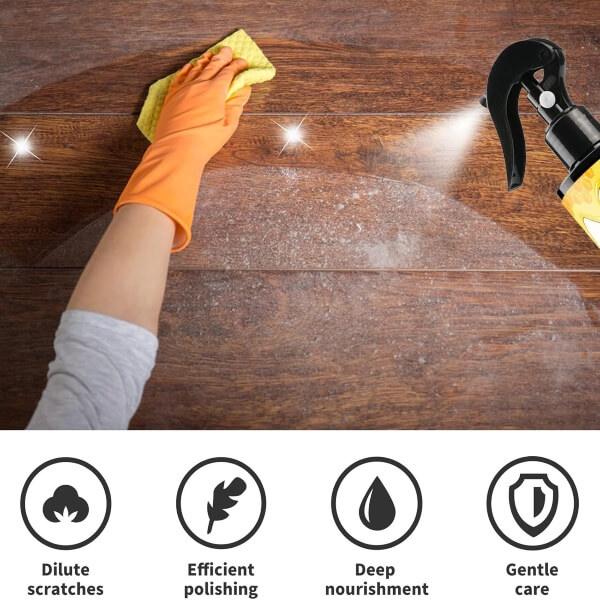 BEEWAX, Spray do czyszczenia i polerowania mebli z woskiem pszczelim - Image 2
