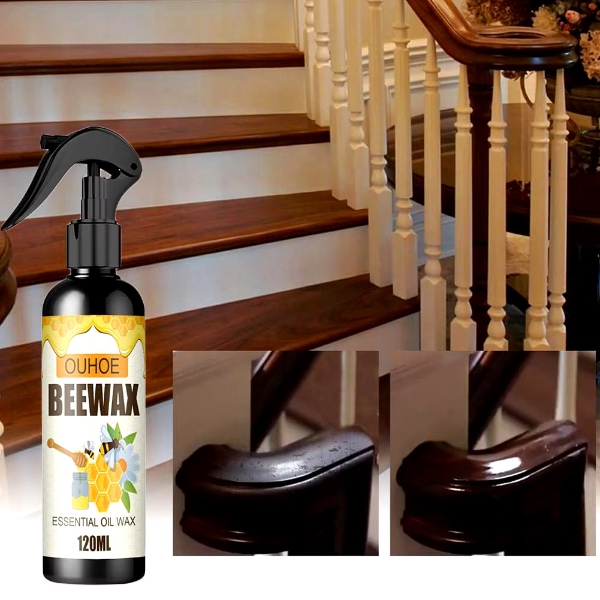 BEEWAX, Spray do czyszczenia i polerowania mebli z woskiem pszczelim - Image 4