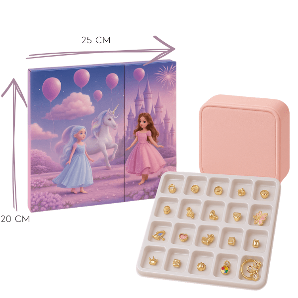 BRACBRAD, Kalendar adwentowy PRINCESS do tworzenia bransoletek - Image 10