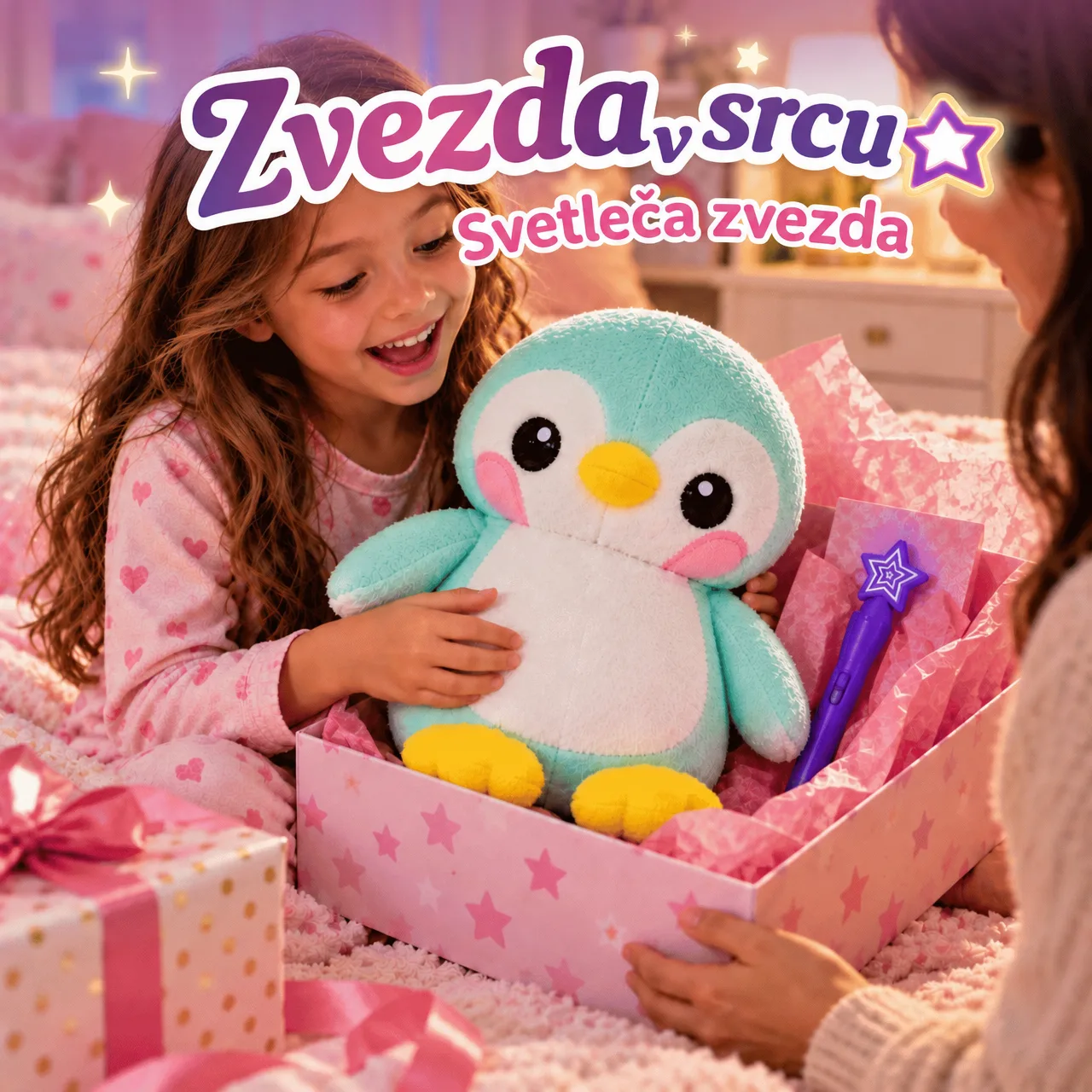 Świecący w ciemności pluszowy pingwin BestFriend - Image 4