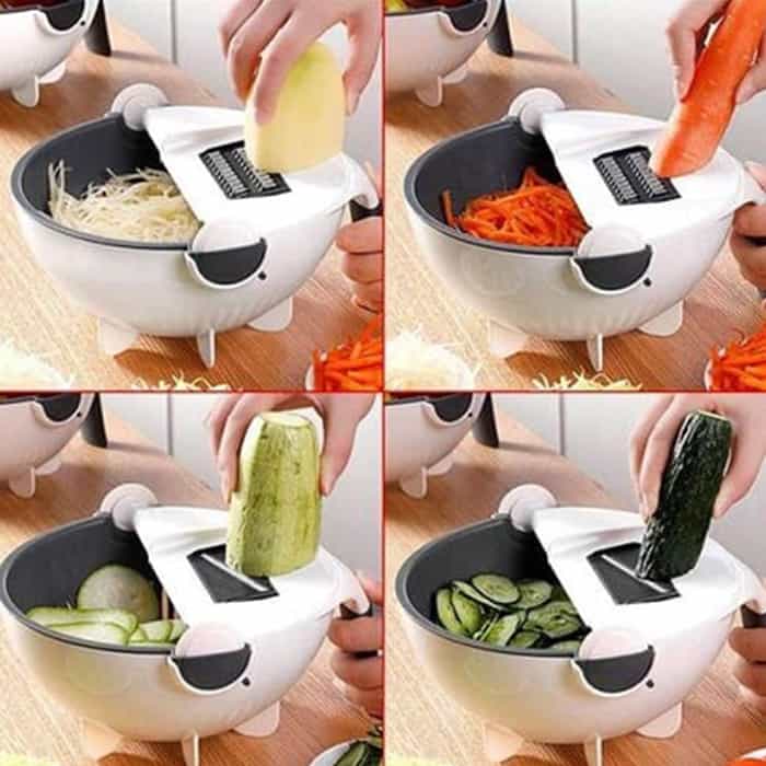 BowlCutter, wielofunkcyjna krajalnica z dodatkowym sitkiem i ręcznym obierakiem - Image 6