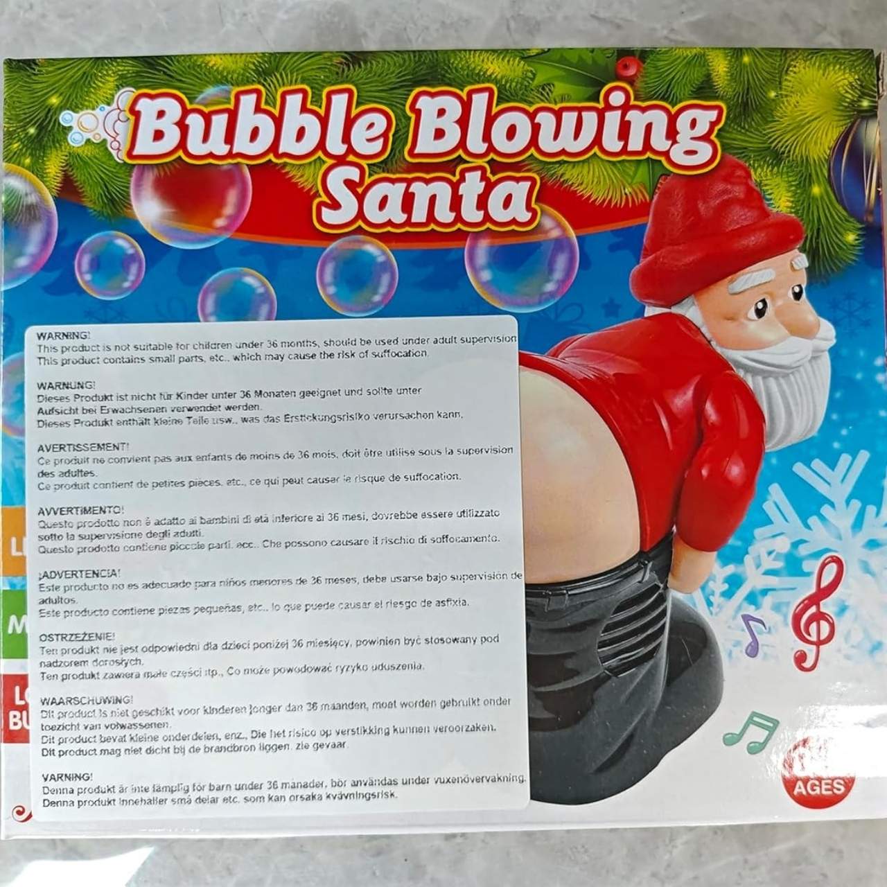 Bąbelki, płyn do baniek mydlanych do zabawki BlowSanta - Image 7