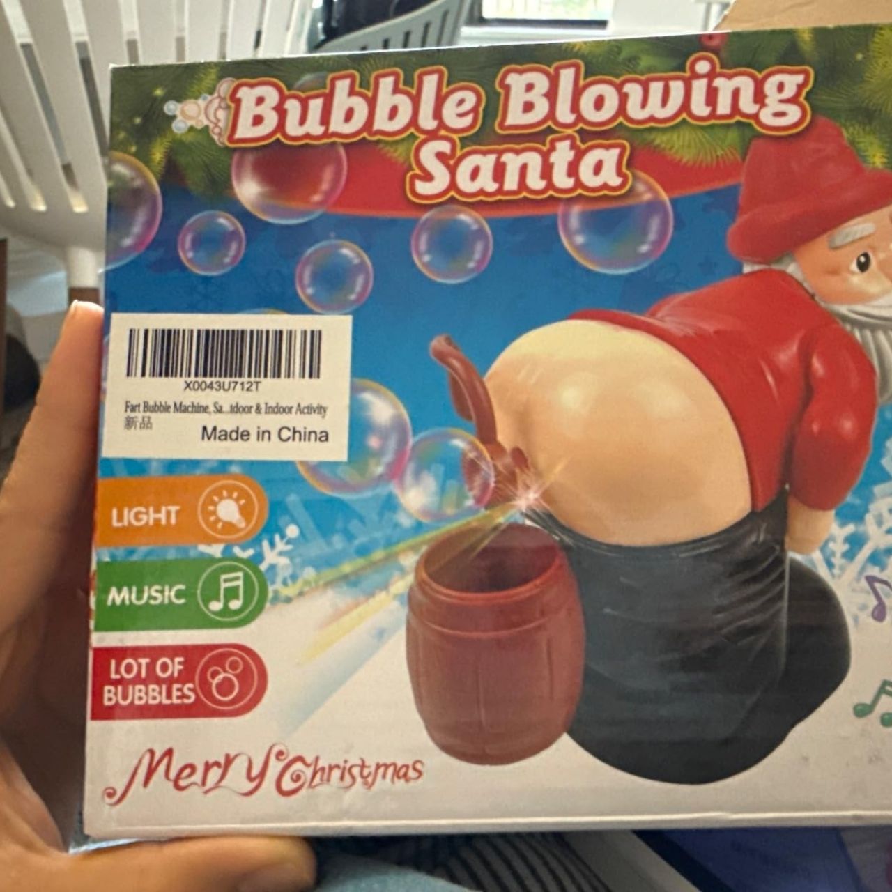 Bąbelki, płyn do baniek mydlanych do zabawki BlowSanta - Image 8