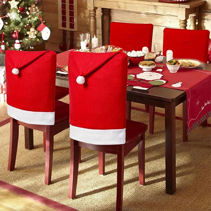 ChairSanta, świąteczne pokrowce na krzesła (4 sztuki) - Image 6