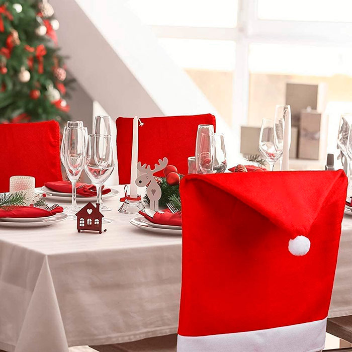ChairSanta, świąteczne pokrowce na krzesła (4 sztuki) - Image 8