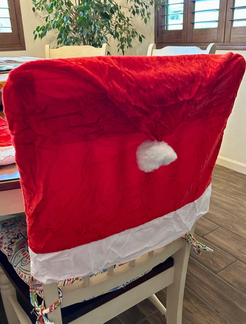 ChairSanta, świąteczne pokrowce na krzesła (4 sztuki) - Image 10