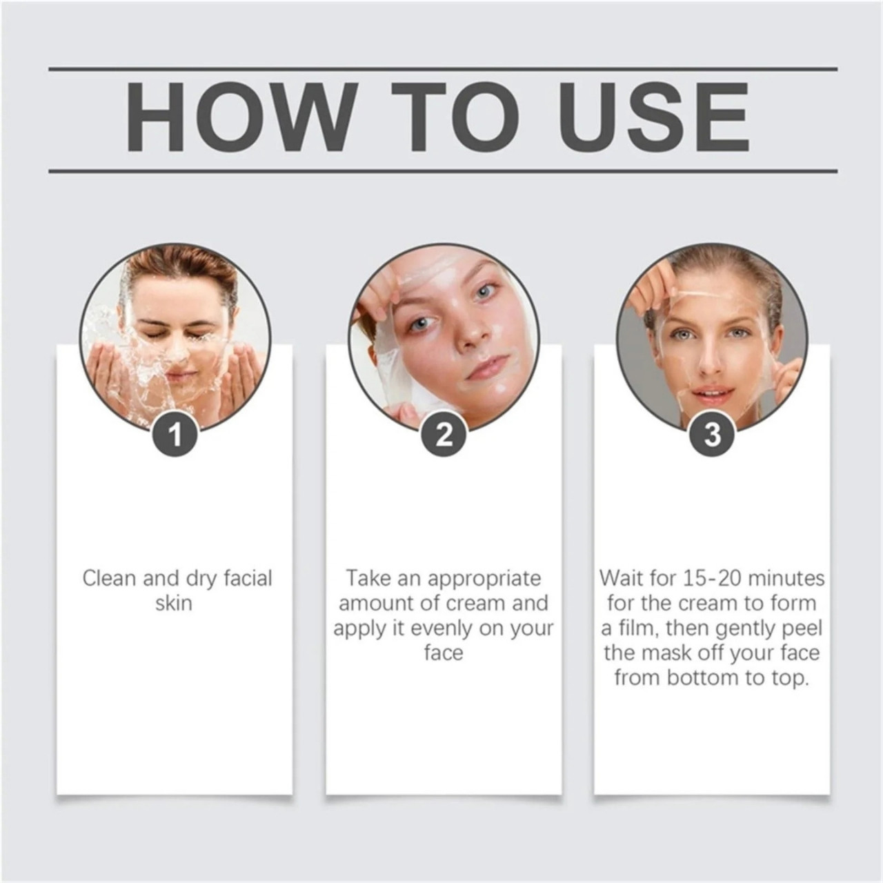 CollagenMask, kolagenowa maska do twarzy na noc typu peel-off (1+1 GRATIS) - Image 11