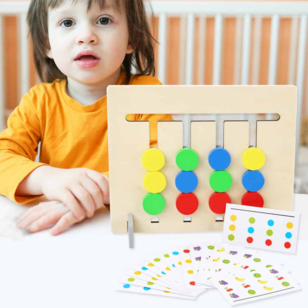 CombinationGame, drewniana układanka rozwijająca myślenie logiczne (36 zadań) - Image 3