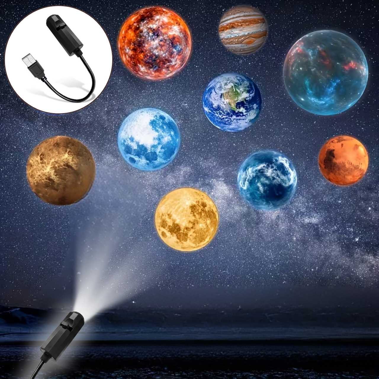 Projektor lampka nocna, CosmoLight - Image 3