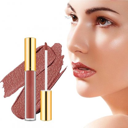 DIALIPS-NUDE, błyszcząca szminka DiamondLuxe z diamentowym połyskiem - Image 3