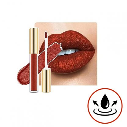 DIALIPS-NUDE, błyszcząca szminka DiamondLuxe z diamentowym połyskiem - Image 4