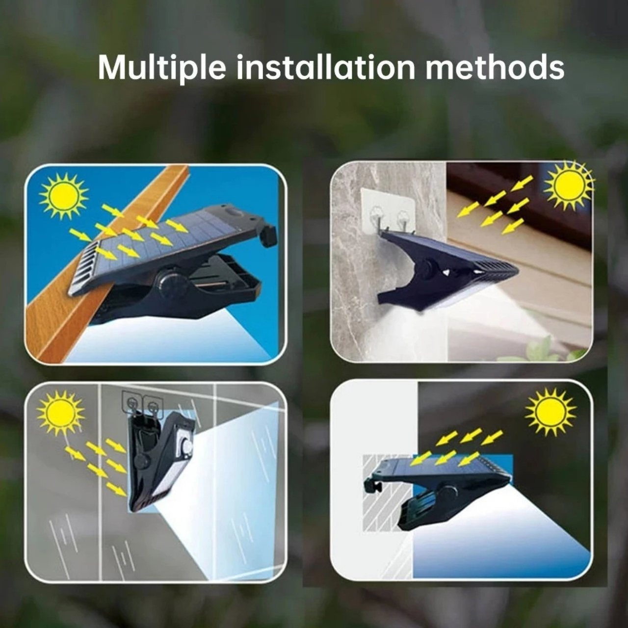 DeckClip, Solarne światło ogrodowe z klipsem i czujnikiem ruchu - Image 9