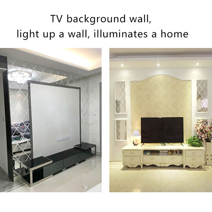 DiamondMirror, diamentowe naklejki lustrzane, które rozświetlą i rozjaśnią każde pomieszczenie (32 szt.) - Image 10