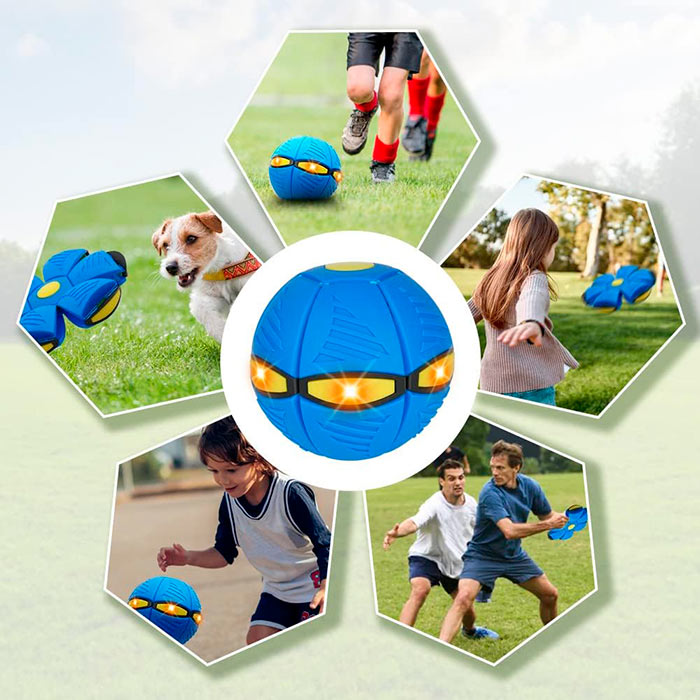 DiskBall, zabawka dla psów, która jest zarówno frisbee, jak i piłką - Image 5