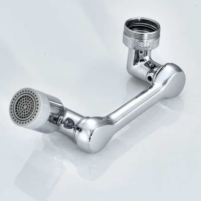 DualFaucet, przystawka do baterii, która może być obracana o 1080° i posiada 2 sposoby odprowadzania wody - Image 3