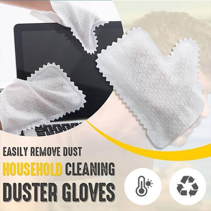 DustGloves, 20 sztuk rękawic do czyszczenia różnych powierzchni - Image 2