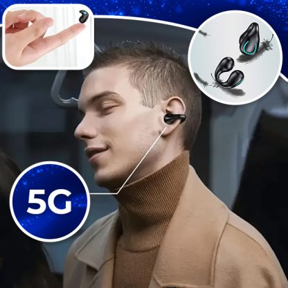 SŁUCHAWKI, Bezprzewodowe sportowe słuchawki EarClip - Image 4
