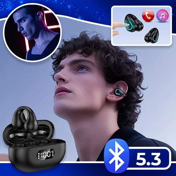 SŁUCHAWKI, Bezprzewodowe sportowe słuchawki EarClip - Image 6