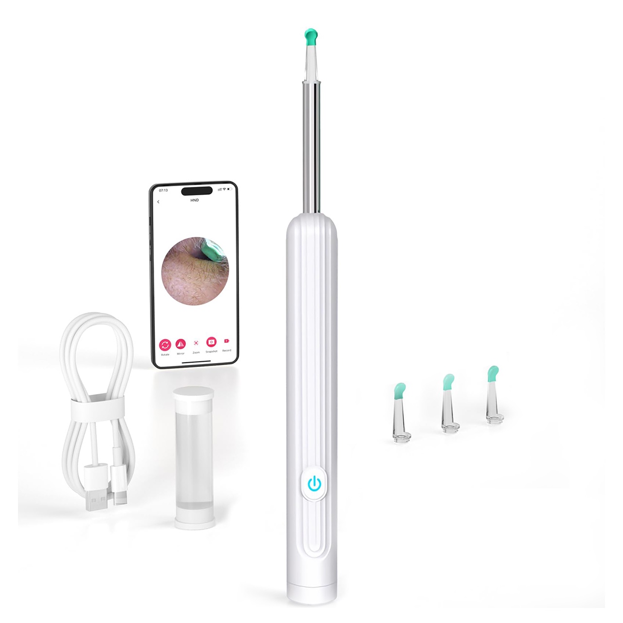 EarStick, pomoc do czyszczenia woskowiny usznej z kamerą - Image 1