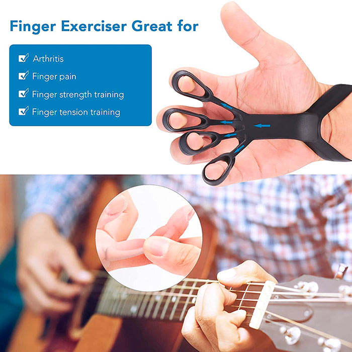 Finger Warmer jest wykonany z wysokiej jakości silikonu!