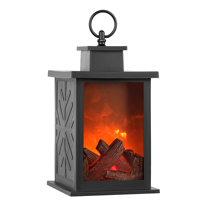 FireLantern, dekoracyjna lampa z wyglądem kominka i wirtualnym ogniem - Image 1