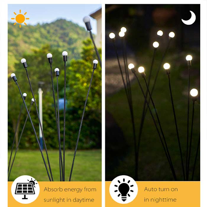 FireflyLights, solarna lampa ogrodowa z 6 światłami - Image 7