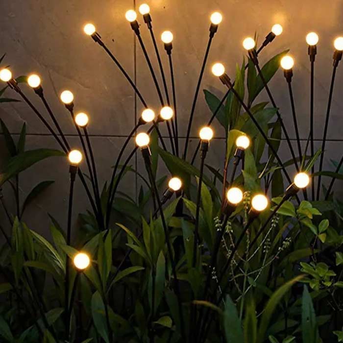 Lampy solarne są odporne na wszelkie warunki atmosferyczne.