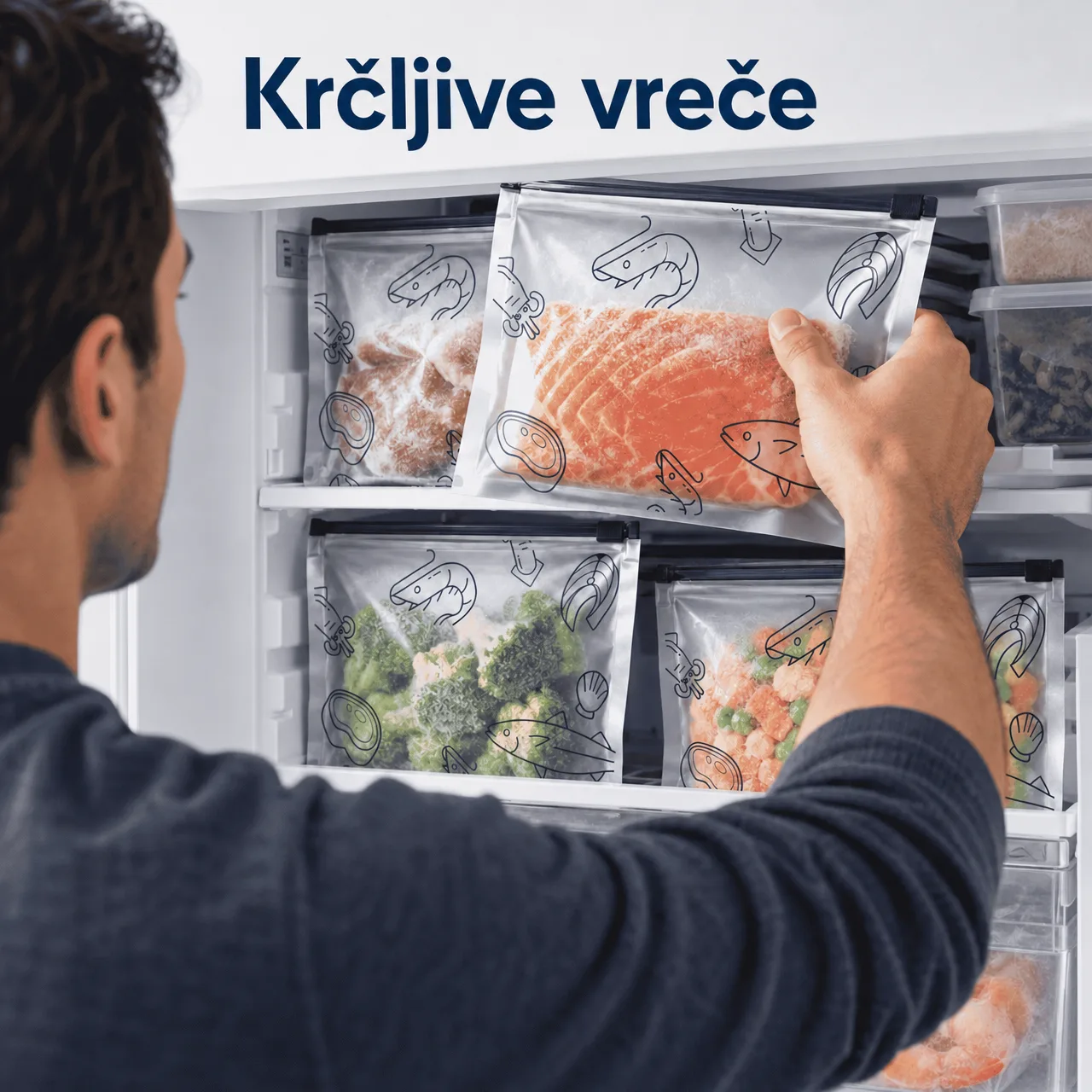 Woreczki do przechowywania żywności (30 szt.), FreshBags - Image 6