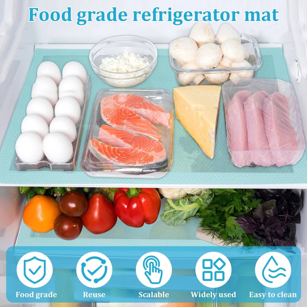 FreshLiner, wkładka do lodówki i półek (12 sztuk) - Image 9
