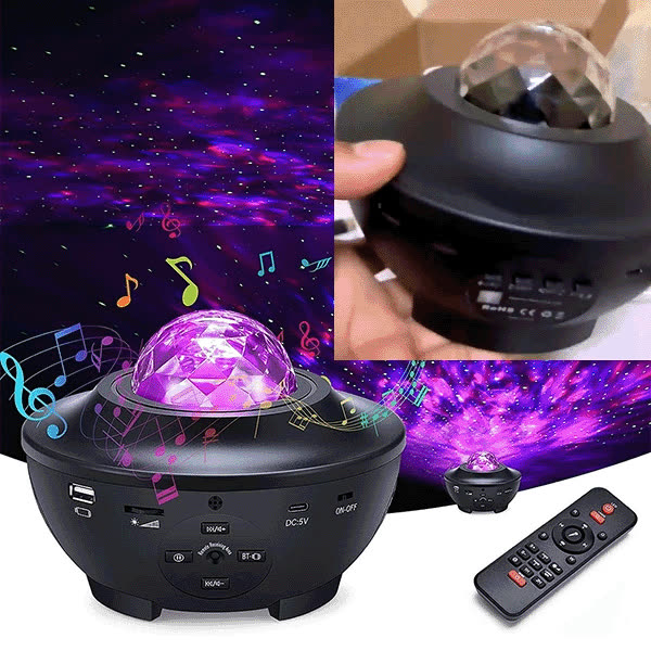 GALAXLMP, Projektor gwiazdnej galaktyki - video