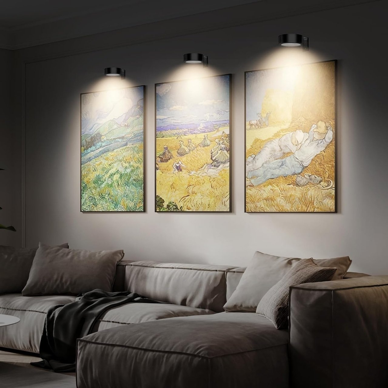 GalleryGlow, Magnetyczna LED-owa Lampa do Oświetlania Obrazów (2 szt.) - Image 8