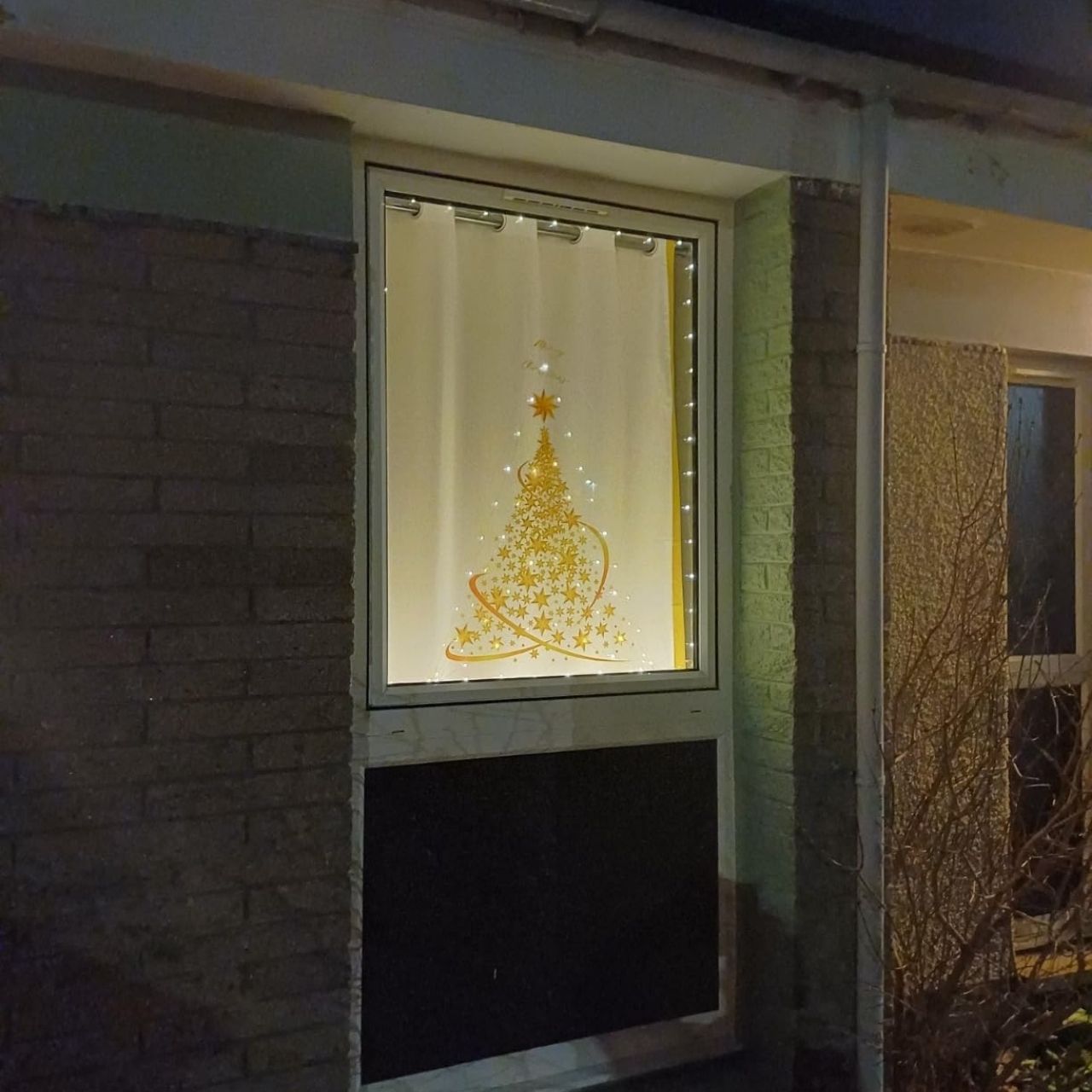 GoldenTree, złote naklejki na okna świąteczne (2 szt.) - Image 6