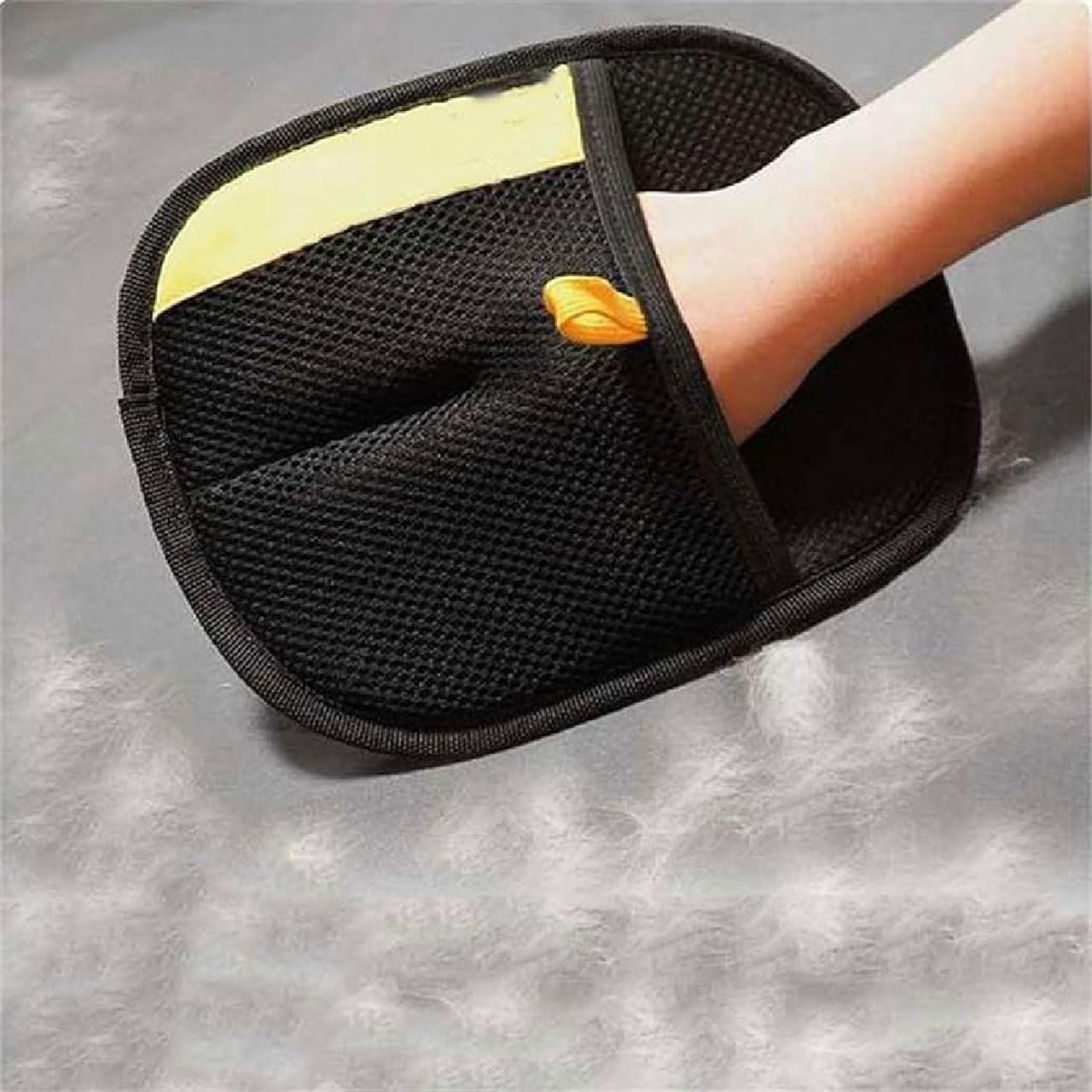 GroomyGlove, podwójnie stronny rękawica do pielęgnacji zwierząt - Image 3