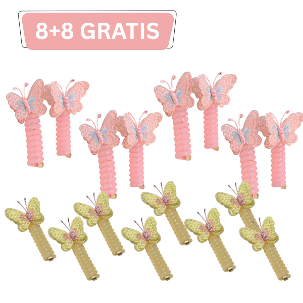 HAIRTIE, Elastyczne gumki Metuljček 4+4 GRATIS - Image 5