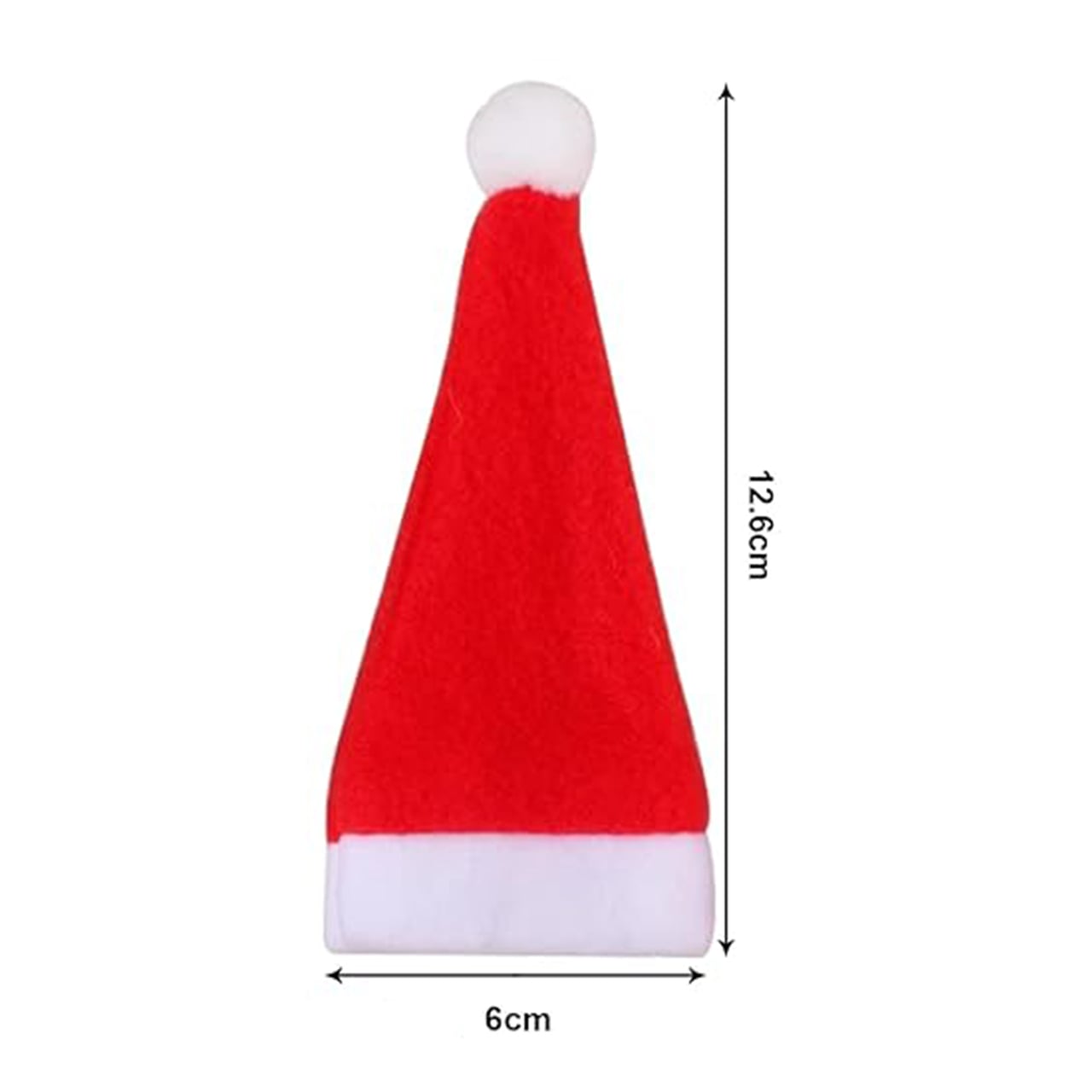 HatBundle, podkładka w kształcie czapki Mikołaja (20 sztuk) i świąteczny pokrowiec na krzesło (4 sztuki) - Image 5