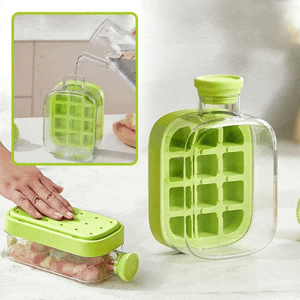 ICEDRINK, Butelka na lód i napój CoolSip 500ml - video