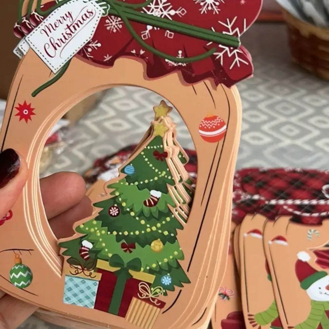 JarGifts, Zestaw Kart Podarunkowych na Boże Narodzenie (48 szt.) - Image 2